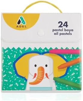 Alternative view of Pastel Boya 24 Renk, Plastik Çantalı, Turuncu