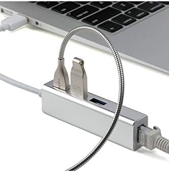 Alternative view of FC05 Type-C To 3 X 3.0 USB + RJ45 LAN Ethernet Çevirici MacBook Uyumlu