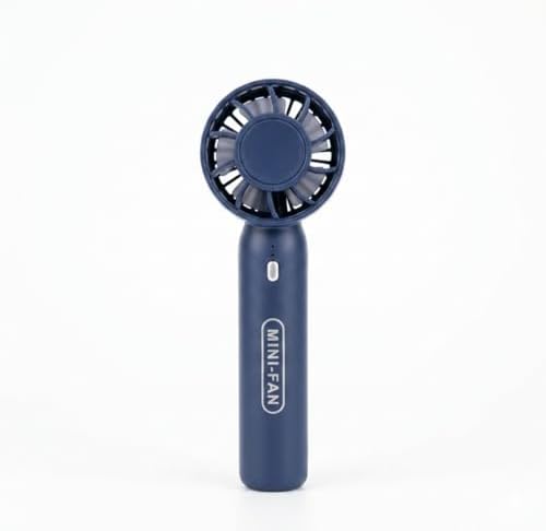 Alternative view of Mini-Fan Taşınabilir El Fanı, Masaüstü Standlı, USB Şarjlı, 16 cm, 3 Kademeli Hız Ayarlı Masaüstü & El Tipi Kompakt Boyut, Mavi