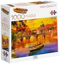 Roma Manzaralı 1000 Parça 2,2Mm Kalınlık 48X68Cm Profesyonel Hobi Puzzle Yapboz Serisi