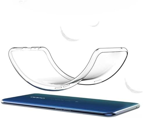 ile uyumlu Şeffaf Clear Silikon Yüksek Kalite Darbeye Dayanıklı Şık Telefon Kılıfı (Oppo Reno 4 Lite) - Görsel 2