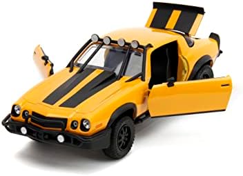 Alternative view of Jada  Rise of The Beast 1:24 1977 Chevy Camaro Bumblebee & Badge Döküm Araba, Çocuklar ve Yetişkinler için Oyuncaklar