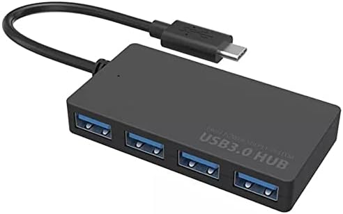 Alternative view of Type-C To 4 Port Usb 3.0 Hub İnce Tasarım 5Gbps Yüksek Hızlı Super Speed Type-C Çıkışlı USB 3.0 Girişli Çoklayıcı Çoğaltıcı Çevirici Adaptör
