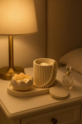 Lotus Form Dekoratif Set – Minimalist & Şık Tasarım (4 Parça) - Görsel 3