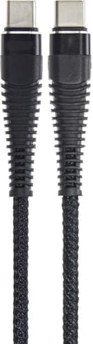 Alternative view of Type-C To Type-C PD 5A 32W Örgülü Hızlı Şarj ve Data Kablosu 1 Metre