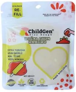 Alternative view of Doğal Oyun Hamuru - Beyaz -Vakumlu Kartuş Paket