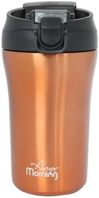 Alternative view of Any Morning 400 ml Paslanmaz Çelik Termos Mug, Çift İşlevli Sızdırmaz kapaklı, Bakır SI232021