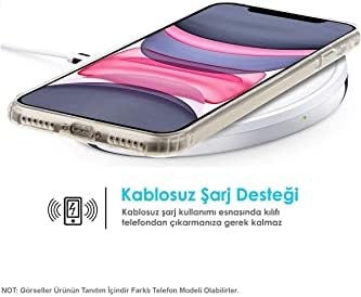Apple iPhone 13 ile uyumlu Kapak Kamera Korumalı Tıpalı Şeffaf Silikon Kılıf - Görsel 3