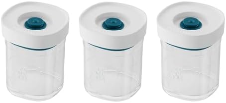 Alternative view of Fresh & Save Cube Vakumlu Saklama Kabı Set, XS, 3 Parça, Şeffaf Akdeniz Mavisi