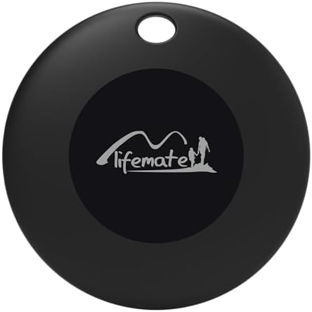 Lifemate Lifetag Android ile Uyumlu Smart Tag Google için Lisanslı Akıllı Takip Cihazı - Siyah (SADECE ANDROID ILE UYUMLUDUR)