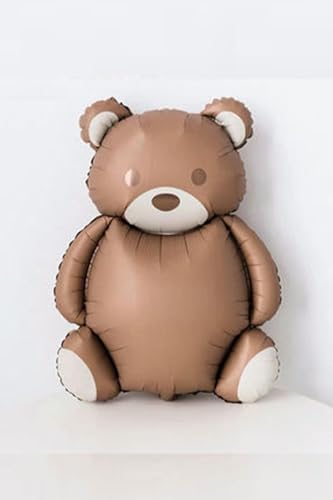 Alternative view of Retro Büyük Kahverengi Ayı Folyo Balon Teddy Bear 89-72 Cm
