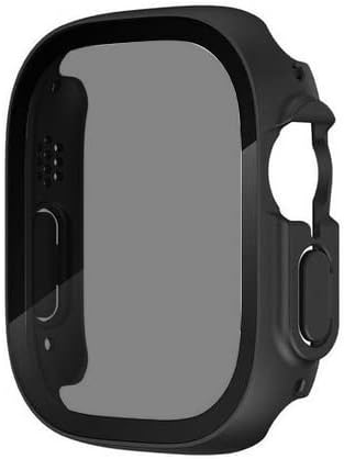 - Apple ile uyumlu Watch Ultra 1/2/3 49mm Pricvacy Hayalet Ekran ve Sert PC Kasa Koruyucu 32