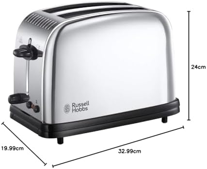 Alternative view of Toaster Victory, 2 extra breite Toastschlitze, 6 einstellbare Bräunungsstufen + Auftaufunktion, Schnell-Toast-Technologie, 1670W, 23311-56, Edelstahl
