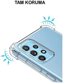 Alternative view of Xiaomi  Poco M3 ile uyumlu ile Uyumlu Kapak Şeffaf Airbag Antishock Köşe Korumalı Silikon Kılıf