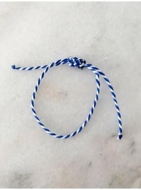- Mavi Beyaz Paketleme ipi 10 Metre