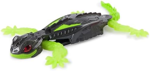 HEX BOTS - WALLCRAWLER Gecko: Lagarto GECO Duvar Tırmanıcısı - Şarj Edilebilir Uzaktan Kumanda Robotu - 6070281-4 Yıl Hediye + - Çocuk Oyuncakları 4 Yaş +