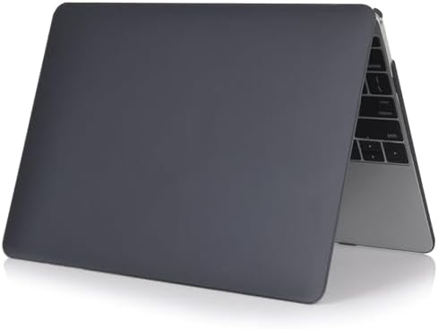 MacBook Pro Kılıf 13 inç A1278 2008 2009 2010 2011 2012 Uyumlu Mat Sert TPU Hardcase Çizilmez Darbeye Dayanıklı İnce Hafif Koruyucu Kapak Siyah - Görsel 2