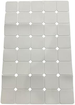Slikon Yumuşak Taban Katlanabilir Aqua Luxe Banyo Paspası 45x70 cm Pratik