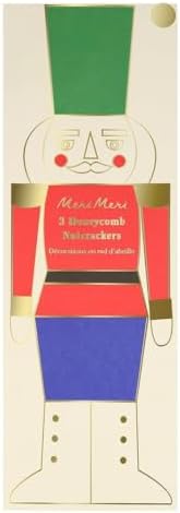 Alternative view of - Honeycomb Nutcracker Decorations - Nutcracker Dekorlar (3'lü)
