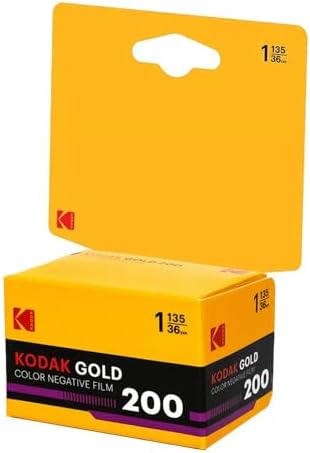 Gold200 Kart 35mm 36 Poz Renkli Negatif Analog Fotoğraf Filmi (135) ISO 200 Gün ışığı Retro 1980S