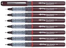 1904753 Tikky Grafik Fiber Uçlu Kalem, Siyah Mürekkep, Kahverengi Gövde, 0.3 mm - Görsel 2