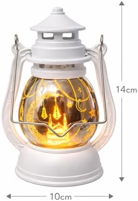 Pilli led ışık, Askılı Fener Süsü SARI Işıklar Peri Işıkları Aydınlatmalı Şerit Led Ramazan Süsü Led Işık Beyaz - Görsel 3