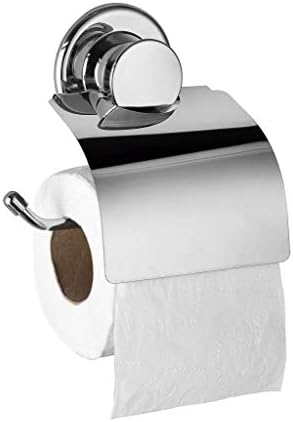 Alternative view of Çelik Ayna Kapaklı Tuvalet Kağıtlık Paslanmaz Çelik WC Kağıtlığı, Vidasız Kendinden Yapışkanlı Tuvalet Kağıdı Askısı, Krom-817