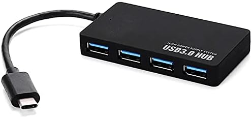 Type-C To 4 Port Usb 3.0 Hub İnce Tasarım 5Gbps Yüksek Hızlı Super Speed Type-C Çıkışlı USB 3.0 Girişli Çoklayıcı Çoğaltıcı Çevirici Adaptör - Görsel 3