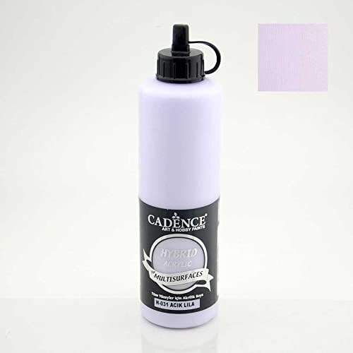 Cadence Hybrid Multisurface Akrilik Boya 500 ml. H-031 AÇIK LİLA