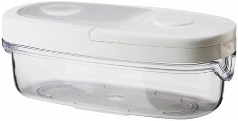 Vakumlu Beyaz Kapaklı Saklama Kabı Silikon Kauçuk Beyaz 8x6 cm 1 Adet Küçük Boy