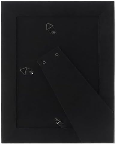 Alternative view of 5x7 Durham Yıpranmış Siyah Ahşap Resim Çerçevesi