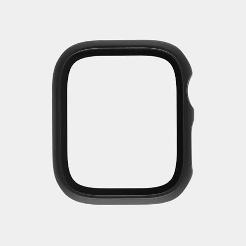 Apple Watch ile Uyumlu Kasa Koruyucu Kılıf, 360° Tam Koruma, Ekran Koruyuculu Klasik Tasarım, Series 10/11 42mm / 46mm, 45mm, 44mm, 41mm, 40mm, 38mm (Siyah, Series 10/11 46mm)
