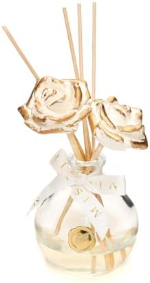 Alternative view of 230 ml Gold Seramik Taşlı Bambu Çubuklu Black Vanilya Oda Kokusu