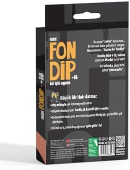 Fondip Mini +18, Yetişkinlere Özel İçki Oyunu, 55 Kart, Eğlenceli Parti Kartları - Görsel 2