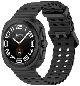 -  ile uyumlu Galaxy Watch Ultra 47mm Kordon Ocean Silikon Kordon 118
