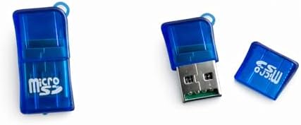 Micro SD Kart Okuyucu SDXC TF USB 2.0 T-Flash MicroSD TransFlash Hafıza Kartı Okuyucu Adaptör Yazıcı Mini Android Telefon Kamera PDA MP3 MP4 PC Mac Tablet TV Kutusu Uyumlu MAVİ
