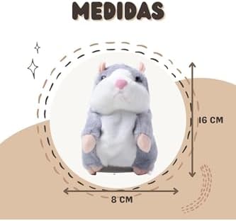 Alternative view of Ses Tekrar Eden Hamster Fare İnteraktif Oyuncak, Çok Renkli