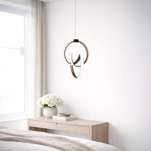 Modern LED Sarkıt Avize – 23x80 cm Ayarlanabilir Gövdeli, 24W 6500K Beyaz Işık, Power LED Teknolojili, Siyah Gövdeli Şık Aydınlatma Armatürü Salon ve Mutfak - Görsel 3