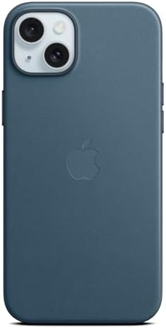 Alternative view of Apple iPhone 15 Plus için MagSafe özellikli Mikro Dokuma Kılıf - Pasifik Mavisi ​​​​​​​