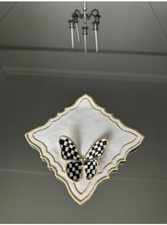 Kelebek Kabartmali Kokteyl Peçete Tekli