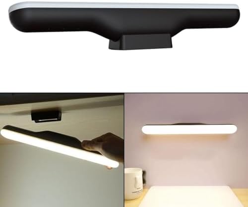Alternative view of Şarjlı Led Lamba Kablosuz Micro Usb Mıknatıslı 6w Led Işık 3 Farklı Işık Modu Cata Martı Led Aplik (Siyah)