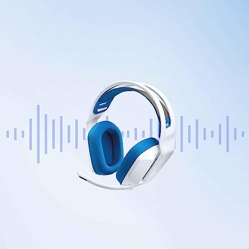 G G335 Kablolu Kulak Üstü Oyuncu Kulaklığı, 3.5 mm Ses Jakı, Mikrofonlu, Hafızalı Köpük Kulak Yastıkları, Ayarlanabilir Askılı Kafa Bandı, 240 gr, Beyaz - Görsel 3