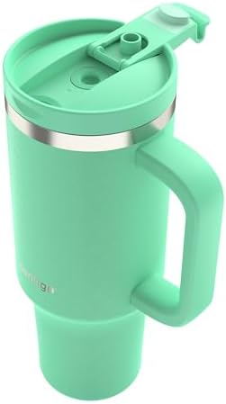 Üniseks Yetişkin Streeterville Tumbler Pipetli Yalıtımlı Su Şişesi, 1.2L, Açık Yeşil