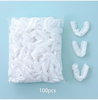 100 Adet Yeniden Kullanılabilir Gıda Saklama Kâse Tabak Tencereler İçin Ayarlanabilir Gıda Bonesi