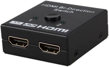 Alternative view of HDMI Switch Splitter, Anahtar, 2 Giriş 1 Çıkış, PS5, PS4, Xbox, TV Kutusu, TV Stick, Monitör, PC ile Uyumlu, Çift Yönlü AB Anahtar,