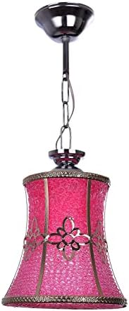 KINIK PEMBE-SARI TEKLİ AVİZE