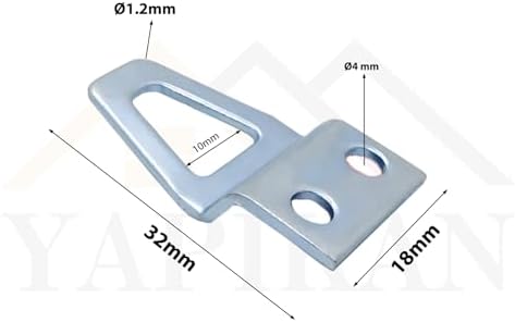 Alternative view of MR.BRACKET 10 ad. Tablo Kancası Kıvrık Model - Metal Çerçeve Askısı Aparatı - Vidalı Fotoğraf Resim Asma Kancası