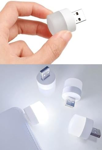 Neo Vista Mini USB LED Gece Lambası - Powerbank ve Laptop Uyumlu Ortam Işığı (5, Gün Işığı) - Görsel 2