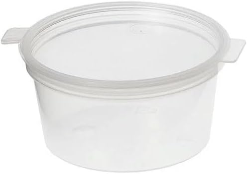 Alternative view of SPELT 30cc Sert Plastik Mini Kavanoz Eşya Kabı Kapaklı Küçük Ürün Kutusu Sos Kabı 50'li