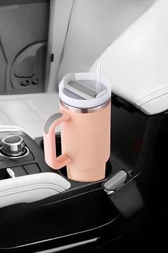 316 L Çelik 1,2 L Pembe Pipetli El Termos Mug (SIZDIRMAZLIK YOK) cin856pm